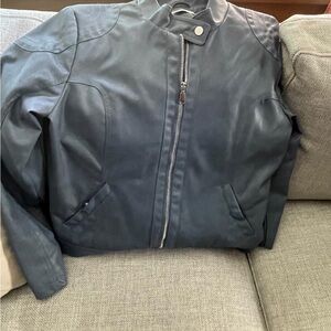 Authentic leather jacket from Italy